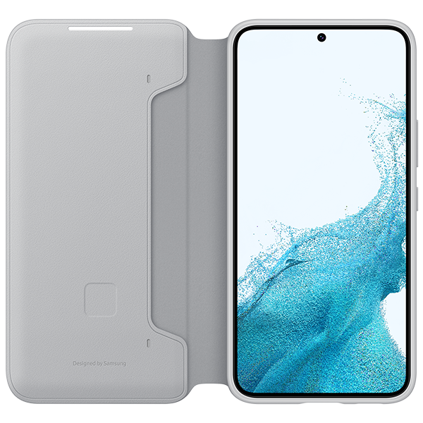 Чехол Samsung Smart LED View Cover для Samsung Galaxy S22 EF-NS901PJEGRU светло-серый купить,NaN