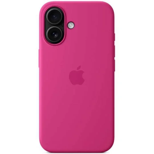 Чехол Apple для iPhone 16 Silicone Case with MagSafe MYY53ZM/A Fuchsia