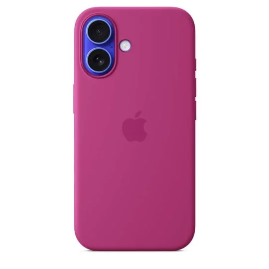 Чехол Apple для iPhone 16 Silicone Case with MagSafe MYY53ZM/A Fuchsia купить,0