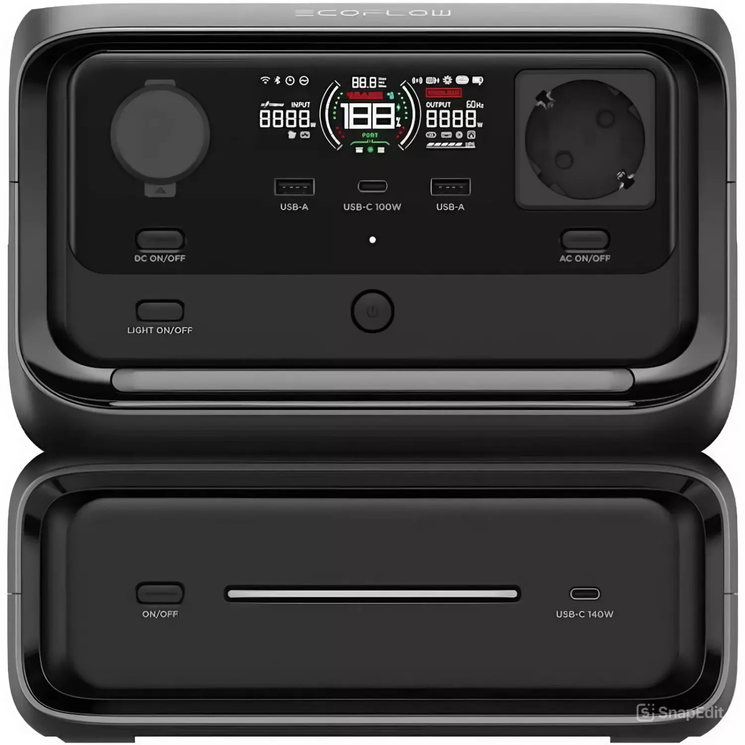 Портативная зарядная станция EcoFlow RIVER 3 Max EU 572W/h Black купить,NaN