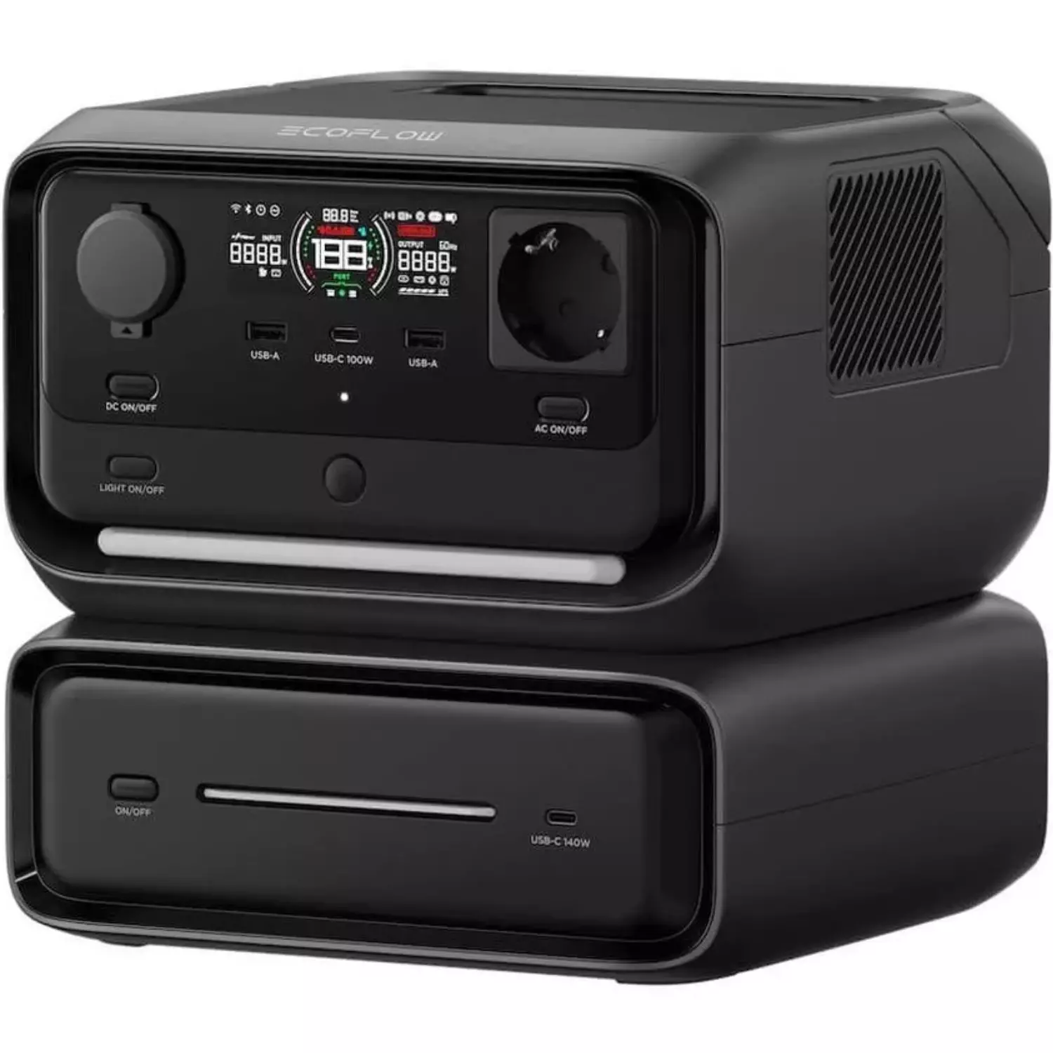 Портативная зарядная станция EcoFlow RIVER 3 Max EU 572W/h Black купить,NaN