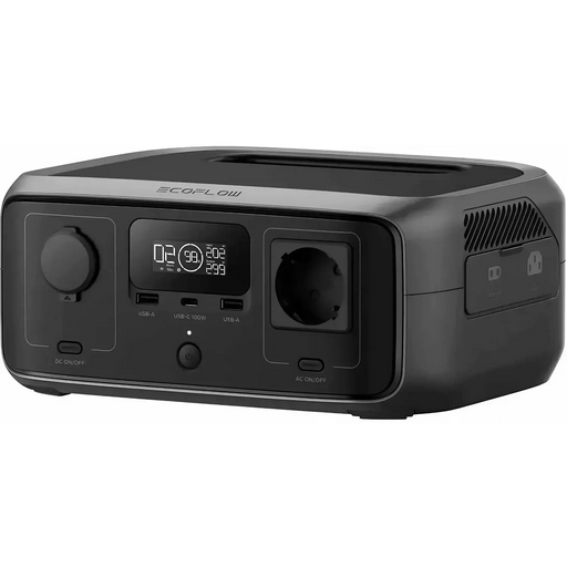Портативная зарядная станция EcoFlow River 3 UPS EU 245W/h Black