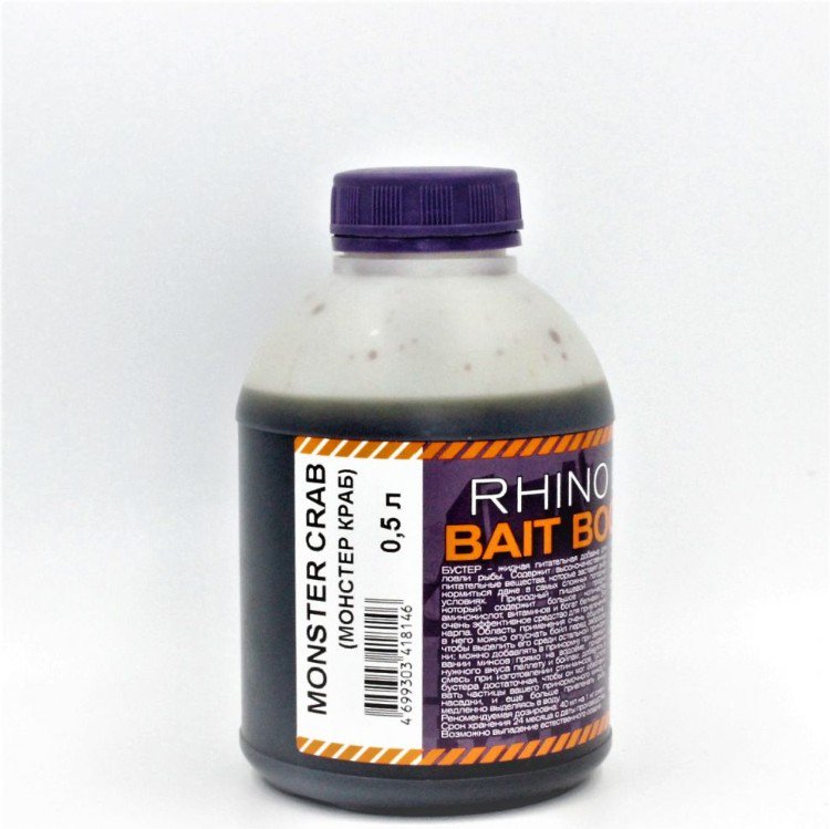 Ароматизаторы Rhino Baits Liquid Food Monster Crab 0.5 л