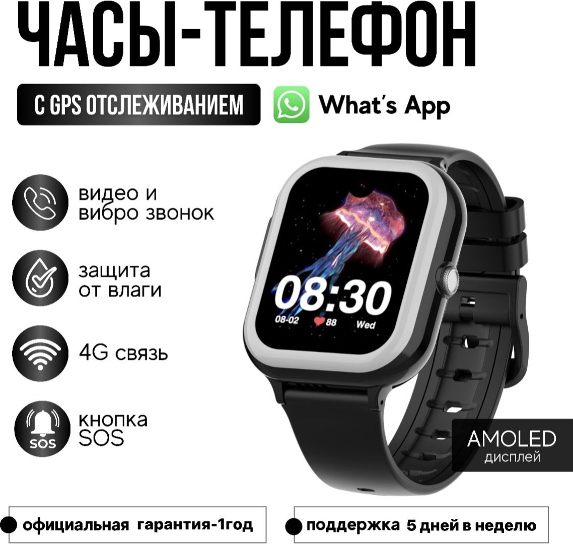 Смарт-часы Sirius KT31 45 мм черный-черный