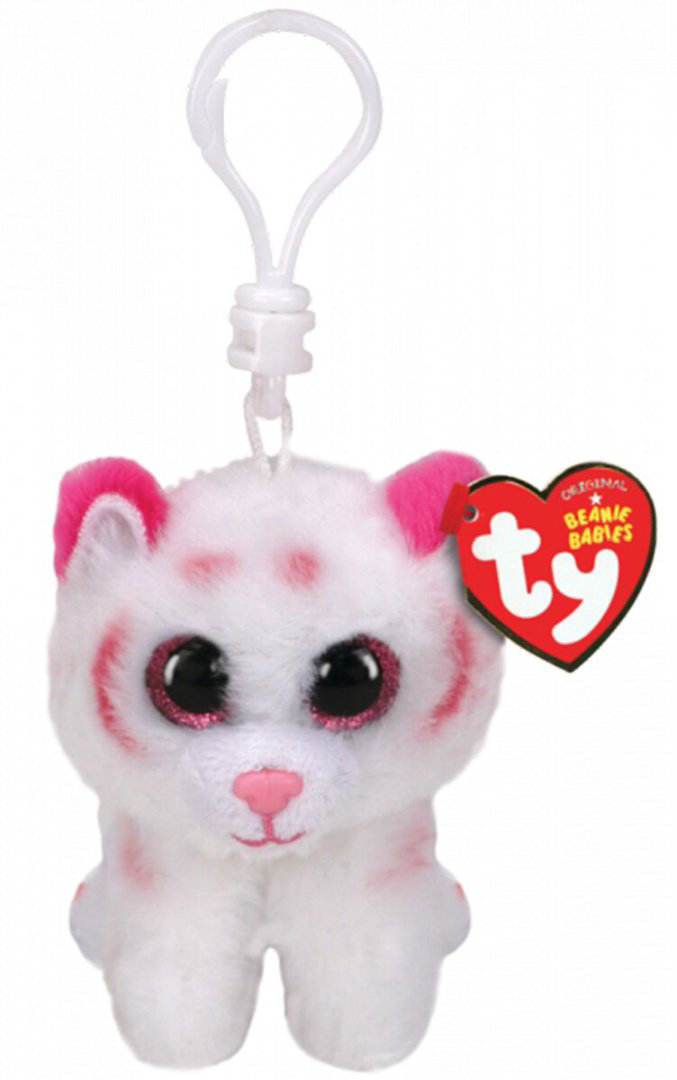 Мягкая игрушка-брелок TY Beanie Boo's Белый Тигр Табор 10см купить,NaN