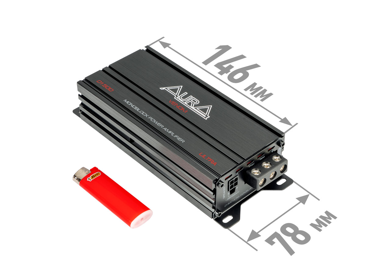 AurA VENOM-D1.500 ULTRA 500 Вт 1 канальный