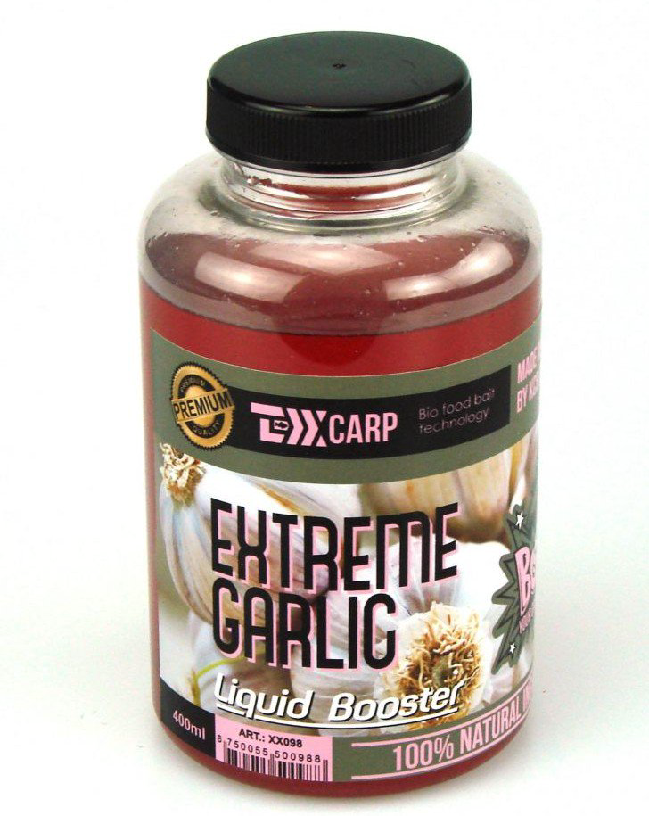 Ароматизаторы TEXX Carp Liquid Booster Extreme Garlic 400мл купить,3900