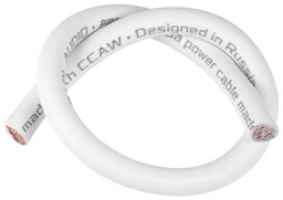 DL Audio кабель Piranha Power Cable 0 Ga White - бухта 20 метров 1 шт