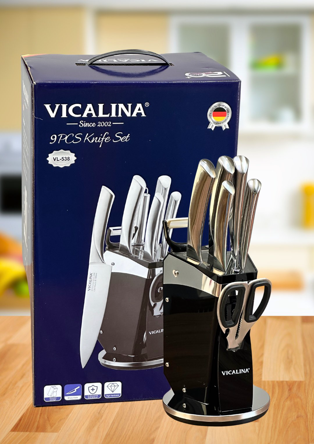 Набор ножей VL-538 Vicalina, лезвие: нержавеющая сталь 5 шт купить,NaN
