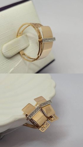 Комплект Ювелит 018772,029360 вес 5.99 г золото, фианит купить,NaN
