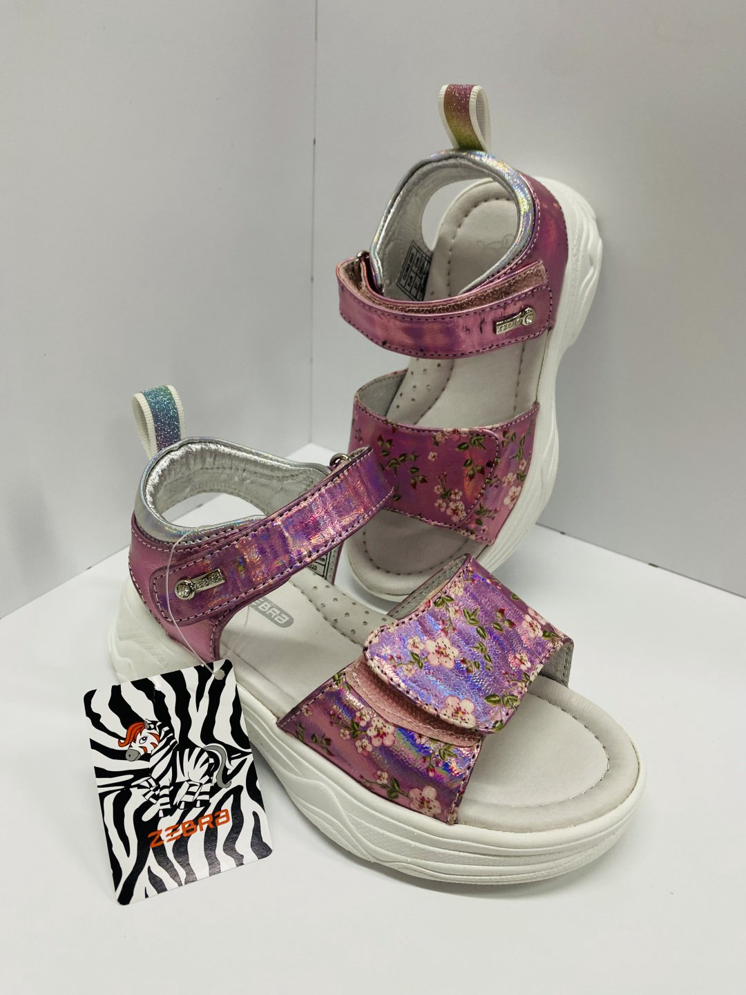 Сандалии Zebra розовый купить,NaN