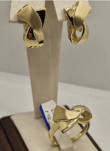 Комплект Exclusive Gold 877888 вес 7 г золото, без вставок купить,0