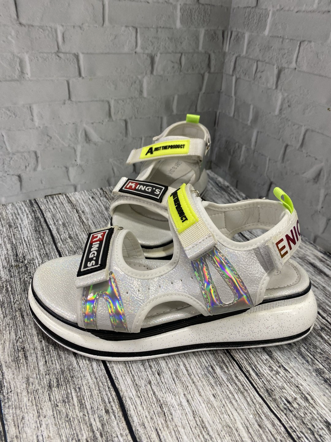 Сандалии ЗАГАДКА белый купить,NaN