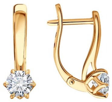 Комплект Diamant 51-220-02375-1 51-210-02375-1 вес 4 г золото, бриллиант, рубин купить,NaN