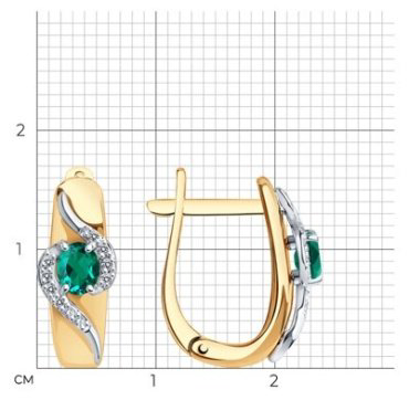 Серьги Sokolov 3020399 3.26гр купить,NaN