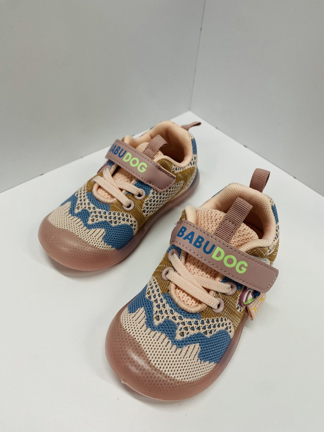 BABODOG Кроссовки текстильные для девочек BA532 розовый купить,NaN