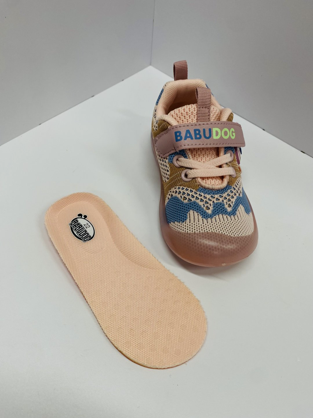 BABODOG Кроссовки текстильные для девочек BA532 розовый купить,NaN