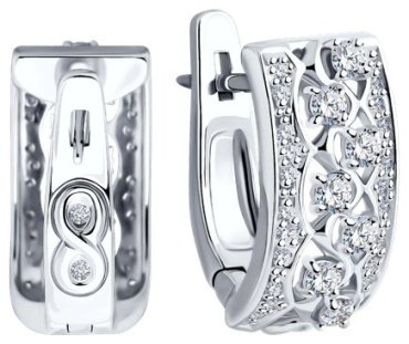 Серьги Sokolov 1021264 5.9гр купить,NaN