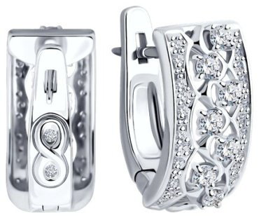 Серьги Sokolov 1021264 5.9гр купить,NaN
