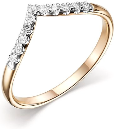 Кольцо Mi Amor к/465-120 размер 15 вес 0.71 г золото, бриллиант купить,NaN