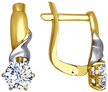 Серьги Sokolov 027329-2 2.19гр купить,NaN