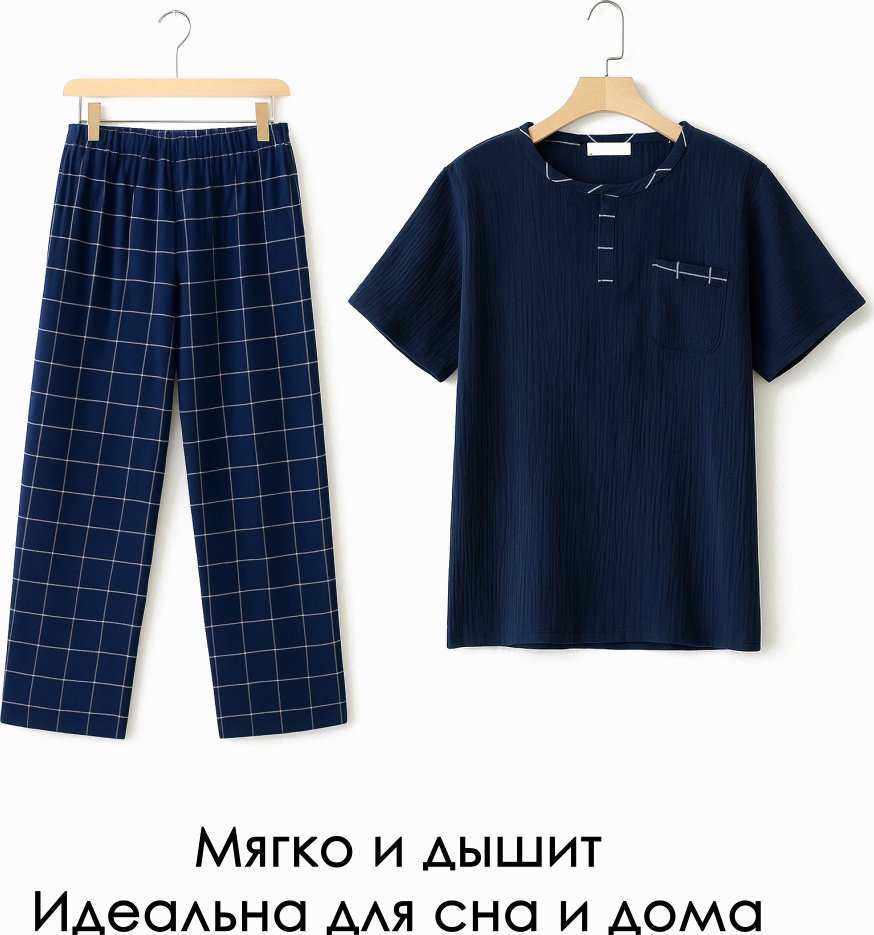 Пижама MEDONI темно-синий купить,27000