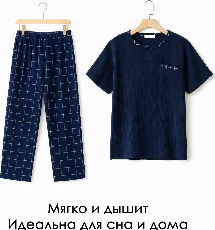 Пижама MEDONI темно-синий купить,27000