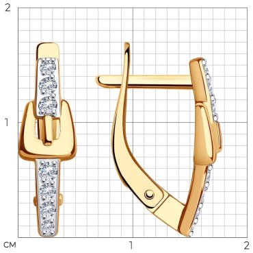 Серьги Sokolov 029768 2.01гр купить,220508
