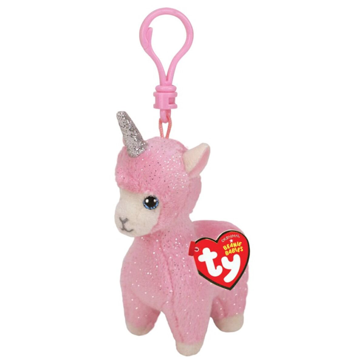 Мягкая игрушка-брелок TY Beanie Boo's Лама-единорог Лана 10см купить,NaN