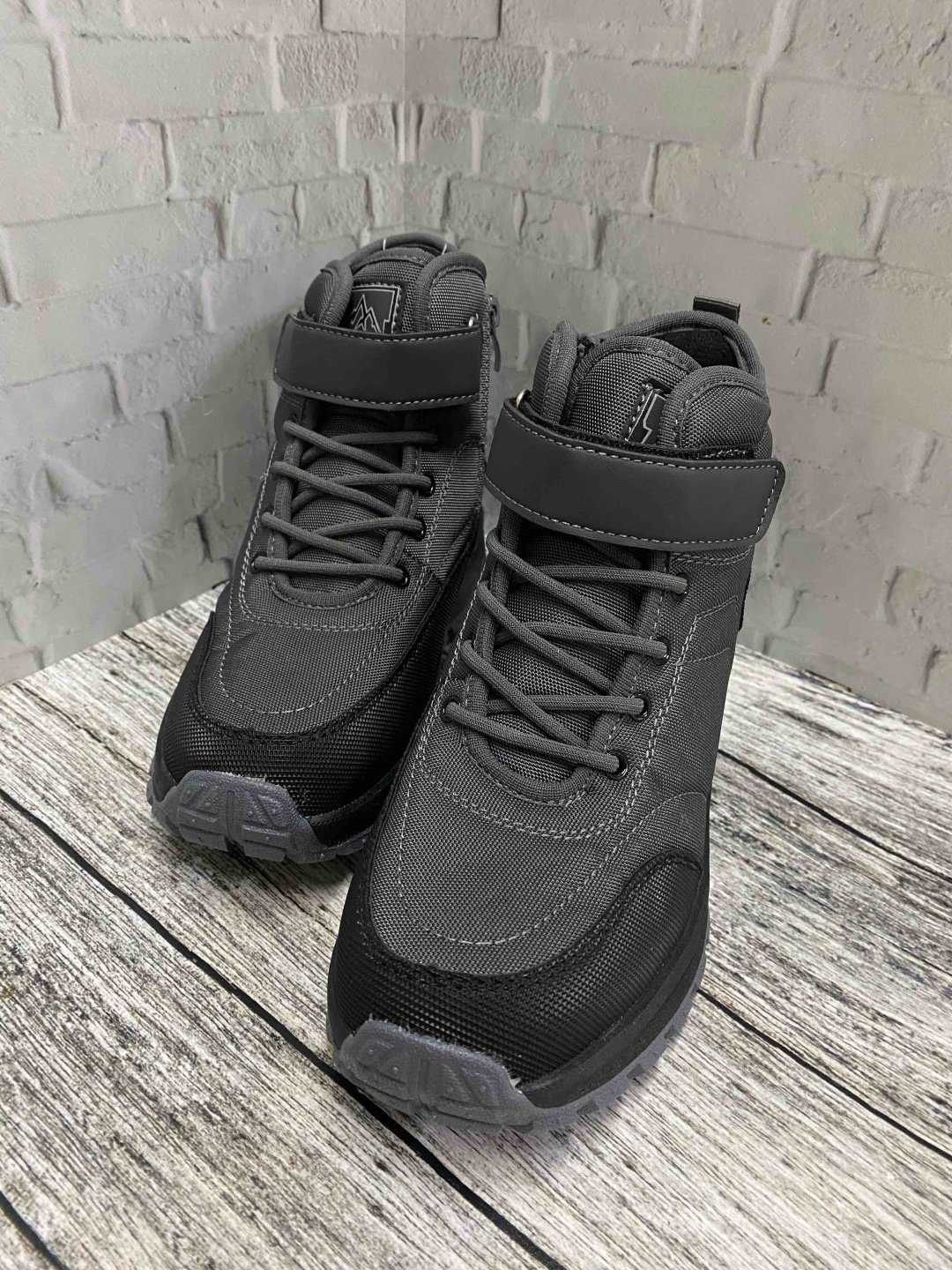 Ботинки Onsun серый, черный купить,NaN