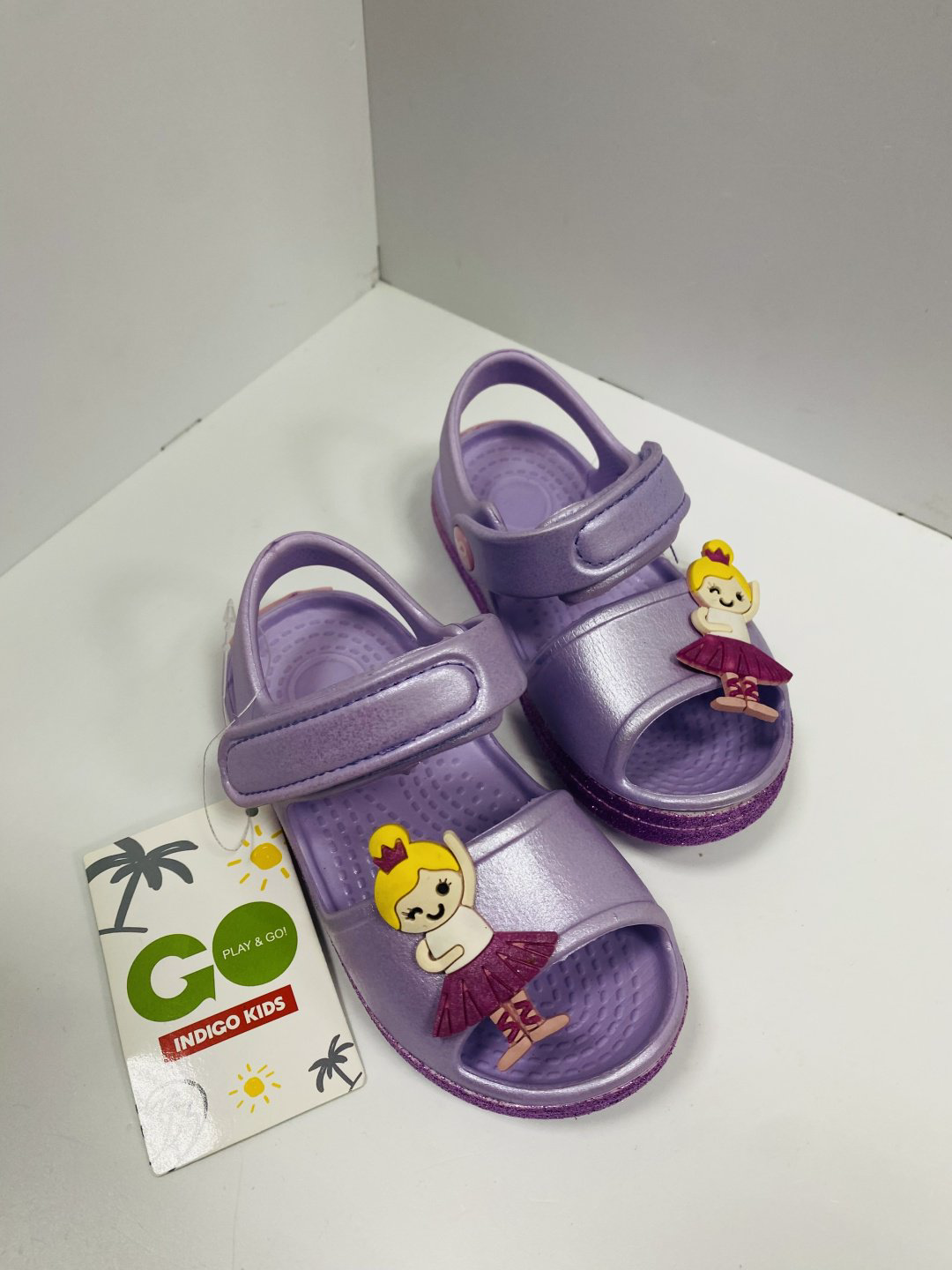 Сандалии Indigo Kids сиреневый купить,NaN