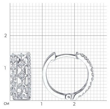 Серьги Sokolov 1022298-3 3.18гр купить,NaN