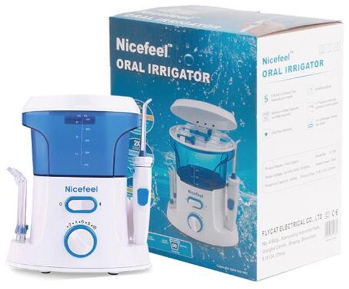 Ирригатор 17456037_442444844 импульсный емкость 600 мл