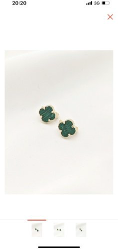 Серьги Italian Gold 65555555 вес 2.6 г золото, малахит купить,NaN