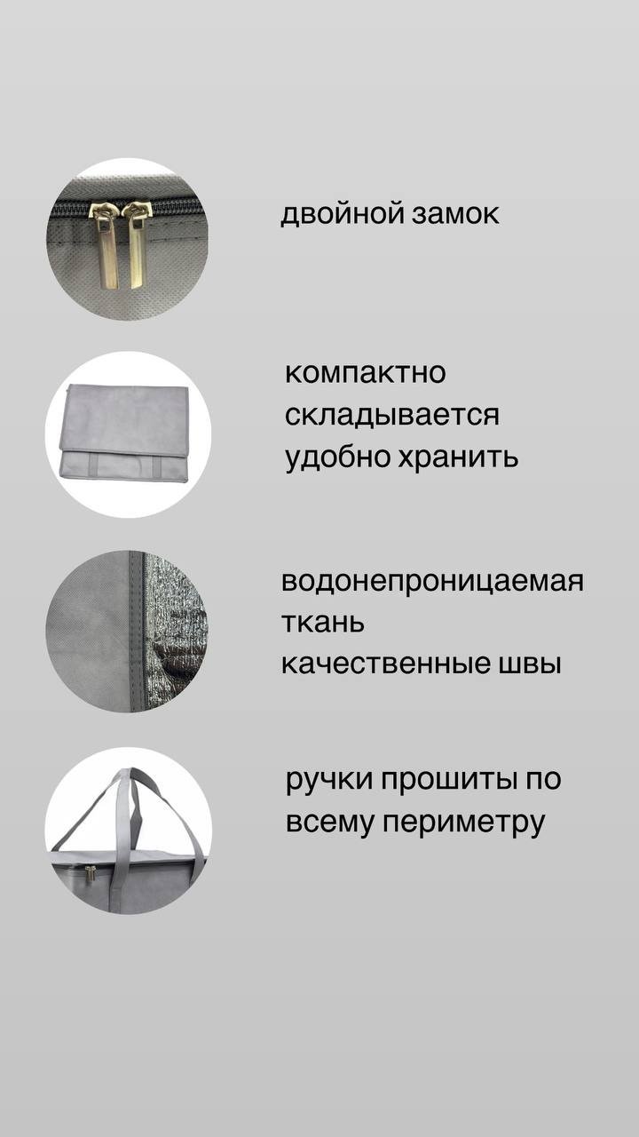 Термосумка 6743677 35 л черный