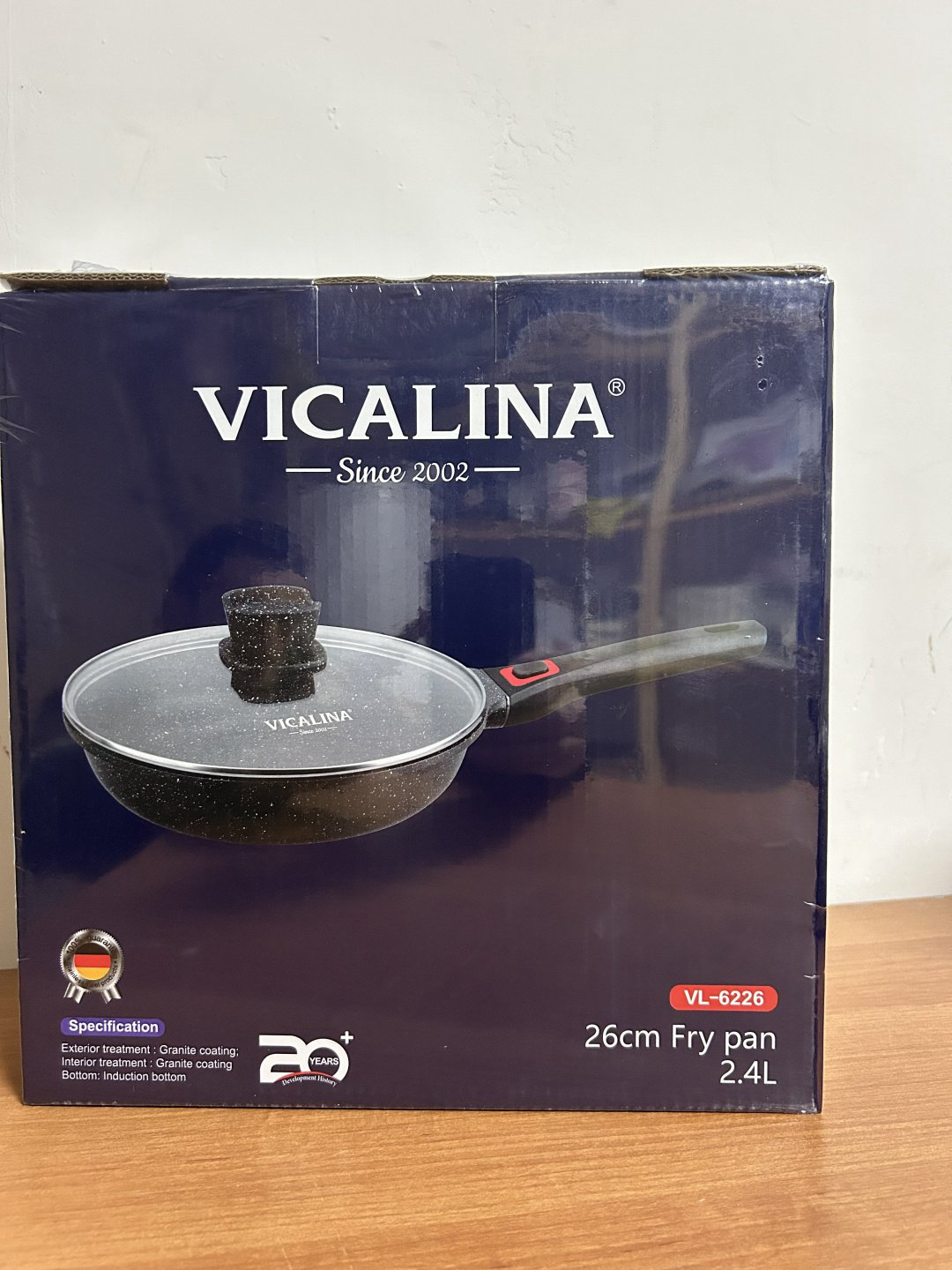 Сковорода Vicalina 26 см с антипригарным покрытием, алюминий купить,NaN
