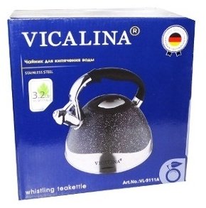 Vicalina чайник VL-9111A 3.2 л, нержавеющая сталь, металл, бакелит купить,NaN