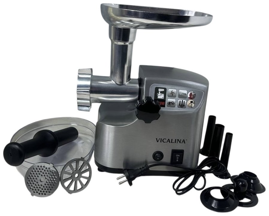 Мясорубка VL-986D серебристый