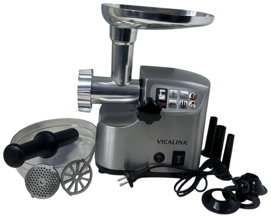 Мясорубка VL-986D серебристый