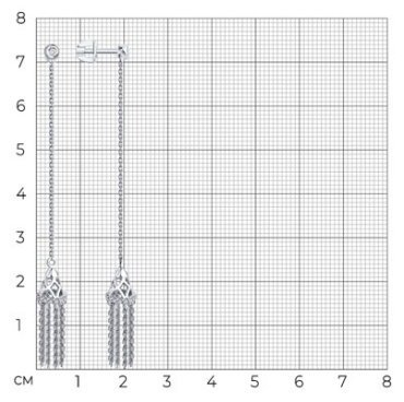 Пусеты SOKOLOV 1022308-3 вес 3.3 г золото, бриллиант купить,NaN