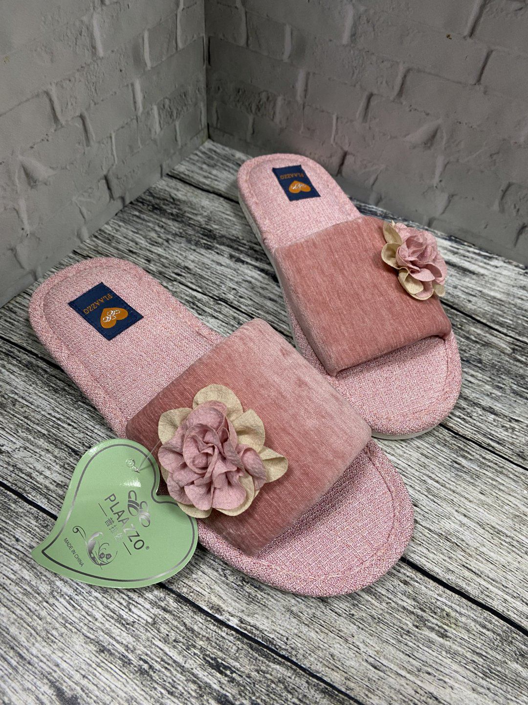 Тапочки Plazzo розовый купить,NaN