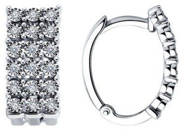 Серьги Sokolov 1022004-3 3.87гр купить,NaN