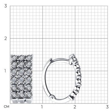 Серьги Sokolov 1022004-3 3.87гр купить,NaN