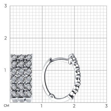 Серьги Sokolov 1022004-3 3.87гр купить,NaN