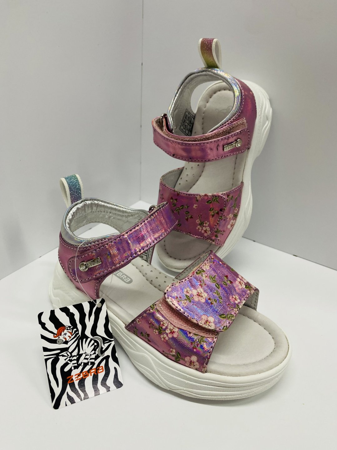 Сандалии Zebra розовый купить,NaN