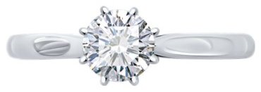 Кольцо Diamant 52-210-02347-1_18-5 размер 18.5 вес 1.91 г золото, бриллиант купить,NaN