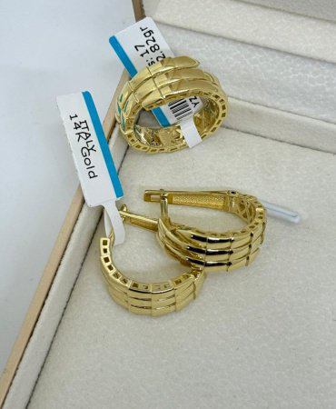 Комплект Exclusive Gold SharmGold877788 вес 8.69 г золото, без вставок купить,647650