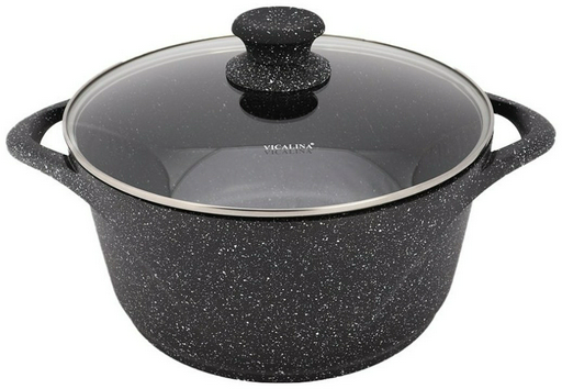 Кастрюля 7.5 л, Vicalina VL-01288 сталь