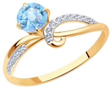 Кольцо Diamant 51-310-01503-1 18р 1.44гр купить,NaN