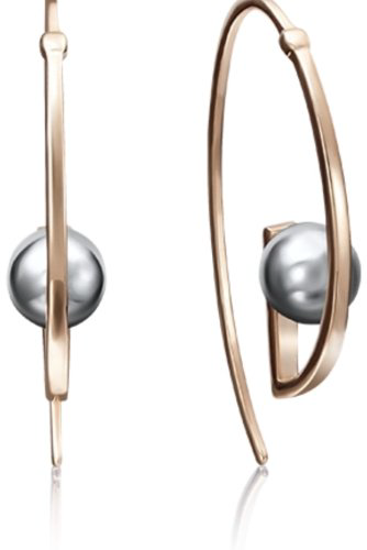 Серьги PLATINA 02-4172-00-000-111-64 вес 2.75 г золото, без вставок купить,NaN